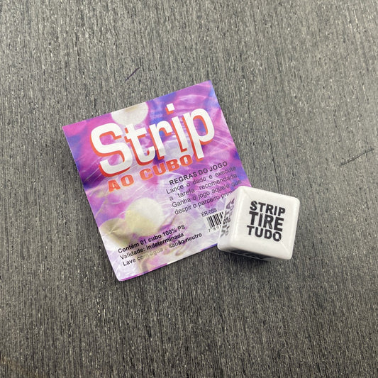 Dado Erótico Strip Diversão ao Cubo